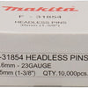 Makita accessoires pin 35mm geg. - f-31854