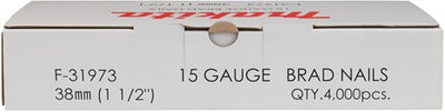Makita accessoires f-31973 brads | 38mm 1,4x1,8mm | gegalvaniseerd | 4000 stuks - f-31973