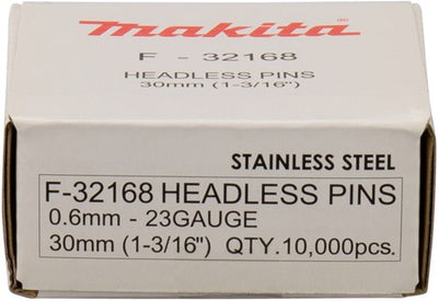 Makita accessoires makita f-32168 pin 30mm rvs
