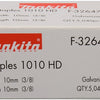 Makita accessoires niet 10mm gegal. 1010hd - f-32647