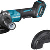 Makita ga047gz | 40 v max | haakse slijper | 125 mm | x-lock | body | zonder accu's en lader | met veiligheidsschakelaar - ga047gz