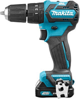 Makita hp332dsaj 10,8v klopboor- schroefmachine 2,0 ah accu (2 st), lader, mbox - hp332dsaj - afbeelding 1