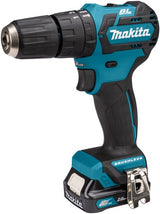 Makita hp332dsaj 10,8v klopboor- schroefmachine 2,0 ah accu (2 st), lader, mbox - hp332dsaj - afbeelding 2