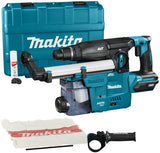 Makita hr008gz03 accu combihamer | 40 v max | sds-plus | excl. accu's en lader | met stofafzuiging | in kunststof koffer - hr008gz03 - afbeelding 1