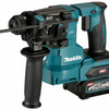 Makita hr010gd201 | xgt accu combihamer 40v max sds-plus + stofafzuiging in mbox (2x 2.5ah accu + snellader) - hr010gd201