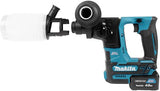 Makita hr166dsmj 12 v max boorhamer | sds-plus | 4,0 ah accu (2 st), lader, mbox - hr166dsmj - afbeelding 1