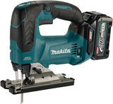 Makita jv002gd201 40 v max accu decoupeerzaag d-greep | 2,5 ah accu (2 st), snellader, in mbox - afbeelding 1