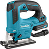 Makita jv103dsaj 10,8v decoupeerzaag d-greep 2,0 ah accu (2 st), lader, mbox