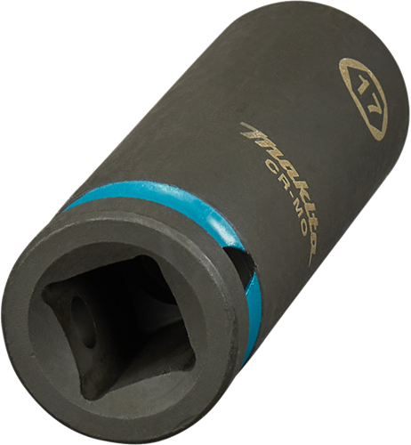 Makita krachtdop impact black, 1 2 17mm lang - e-16477