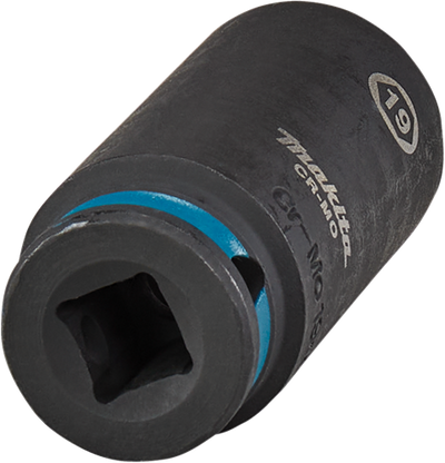 Makita krachtdop impact black, 3 8 19mm lang - e-16368