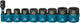 Makita krachtdopset impact black, 3 8 9-dlg - e-16639