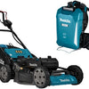 Makita lm001cx5 | accu grasmaaier 36v 53cm connector type + pdc1200 rugaccu (1x 33.5ah accu + lader) - lm001cx5