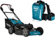 Makita lm001cx5 | accu grasmaaier 36v 53cm connector type + pdc1200 rugaccu (1x 33.5ah accu + lader) - lm001cx5
