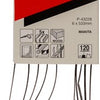 Makita accessoires makita p-43228 schuurband 6x533mm a120 ve=5