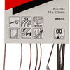 Makita accessoires schuurband k80 13x533 red - p-43343