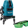 Makita sk20gdz | multilijn laser groen | 12 v max | zelfnivellerend | zonder accu's en lader sk20gdz