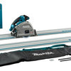 Makita sp001gz06 | accu invalcirkelzaag | 40v max | excl. accu's en lader met aws zender | 2 x geleiderail 1500mm | koppelstrips in tas - sp001gz06