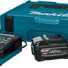 Makita 1911b9-4 | xgt startset 40v max in mbox1 (2x 4.0ah bl4040f accu + dc40ra snellader) - 1911b9-4