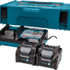 Makita 191v27-4 | xgt startset 40v max in mbox1 (2x 2.5ah bl4025 accu + dc40rc lader) - 191v27-4