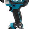Makita td110dsaj 12 v max slagschroevendraaier 2,0 ah accu (2 st), lader, koffer - td110dsaj
