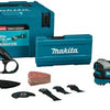 Makita tm001gd201 xgt 40 v max multitool 2,5 ah accu (2 st), snellader, accessoireset, in mbox - tm001gd201