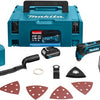 Makita tm30dzjx4 10,8 v multitool | zonder accu's en lader, in mbox, acc. set - tm30dzjx4