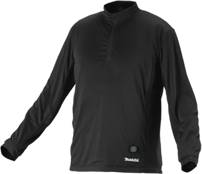 Makita verwarmd ondershirt met rits s - dcx201as