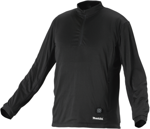 Makita verwarmd ondershirt met rits xl - dcx201bxl