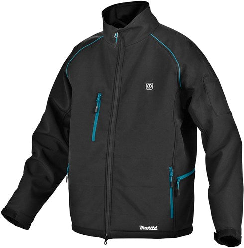 Makita verwarmde jas m | zonder accu's, lader, inclusief jasadapter - dcj205zm