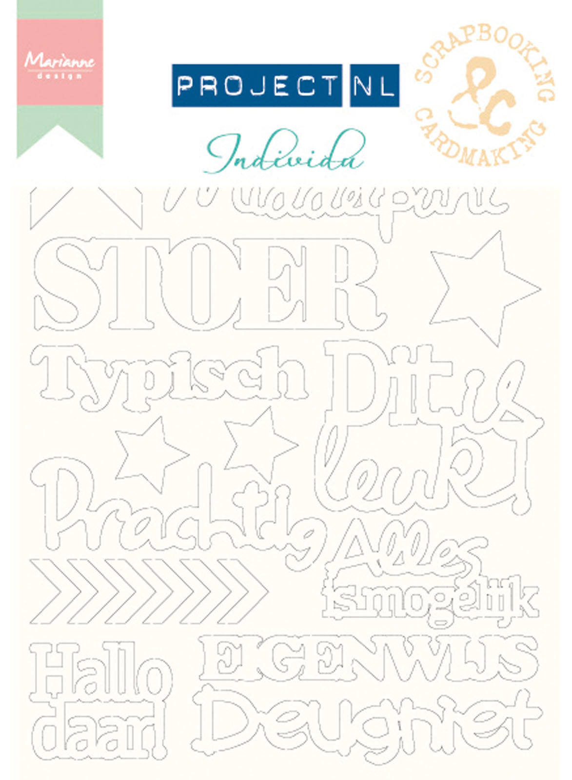 Marianne design • chip board project nederlands individu