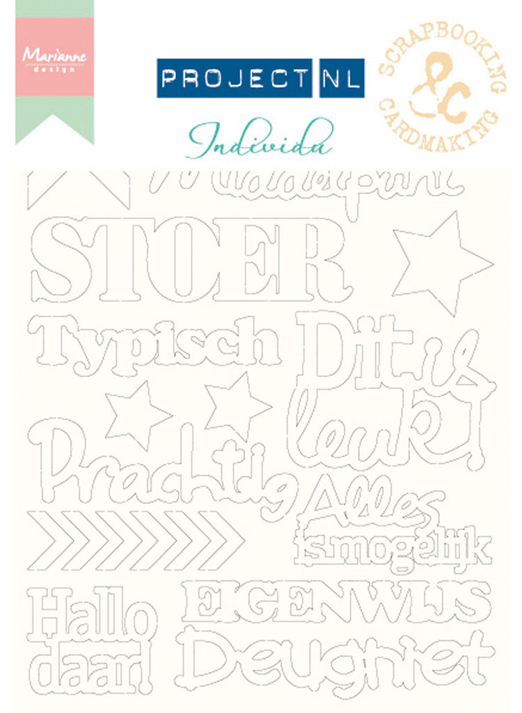 Marianne design • chip board project nederlands individu