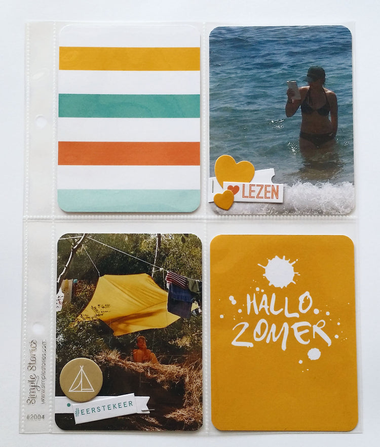 Marianne design • decoration chipboard nederlands zon, zee, strand