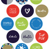 Marianne design • decoration chipboard december