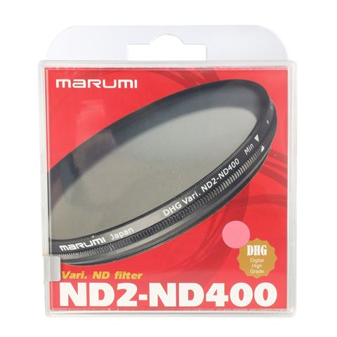Marumi Grijs Variabel Filter DHG ND2-ND400 62 mm