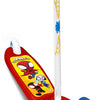 3-wiel kinderstep Spidey junior voetrem rood blauw