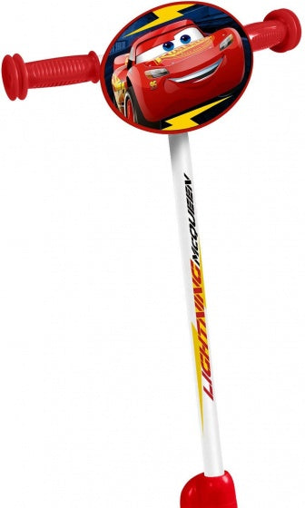 Cars 3-wiel kinderstep voetrem jongens rood