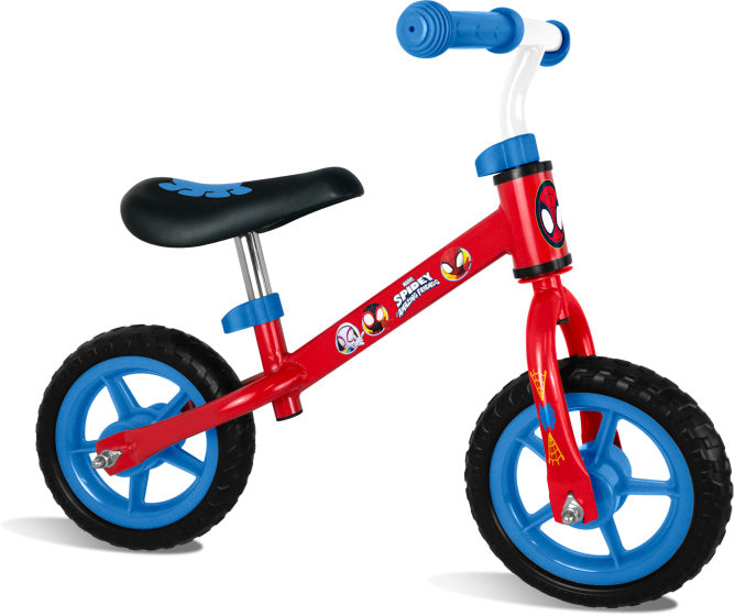 loopfiets Spidey 10 Inch Junior Rood