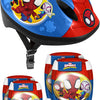 Marvel spidey 5-delige skatebescherming 50-56 cm rood blauw maat s