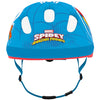 Disney spidey fietshelm jongens blauw rood maat 44-48 cm (xs)
