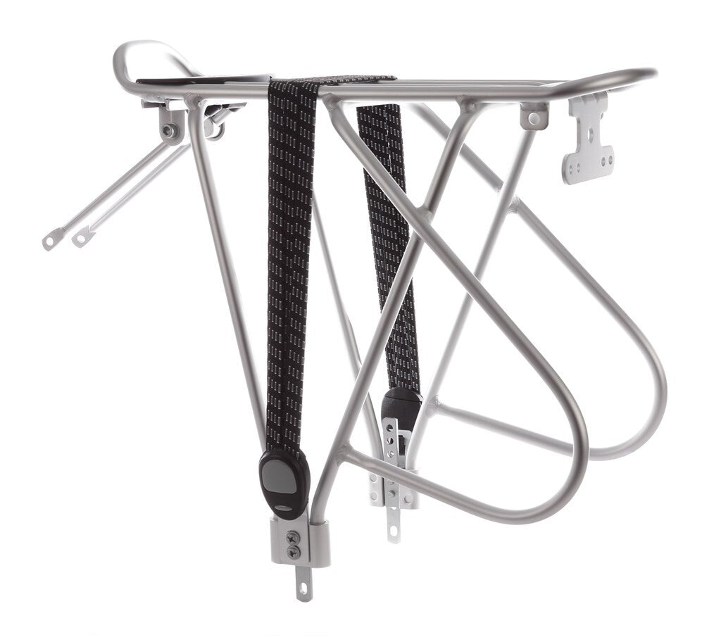 bagagedrager 26-28 inch aluminium zilver