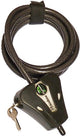 Masterlock adjustable cable 1.80m x ø 8mm - braided steel - 2 keys - 8418eurd