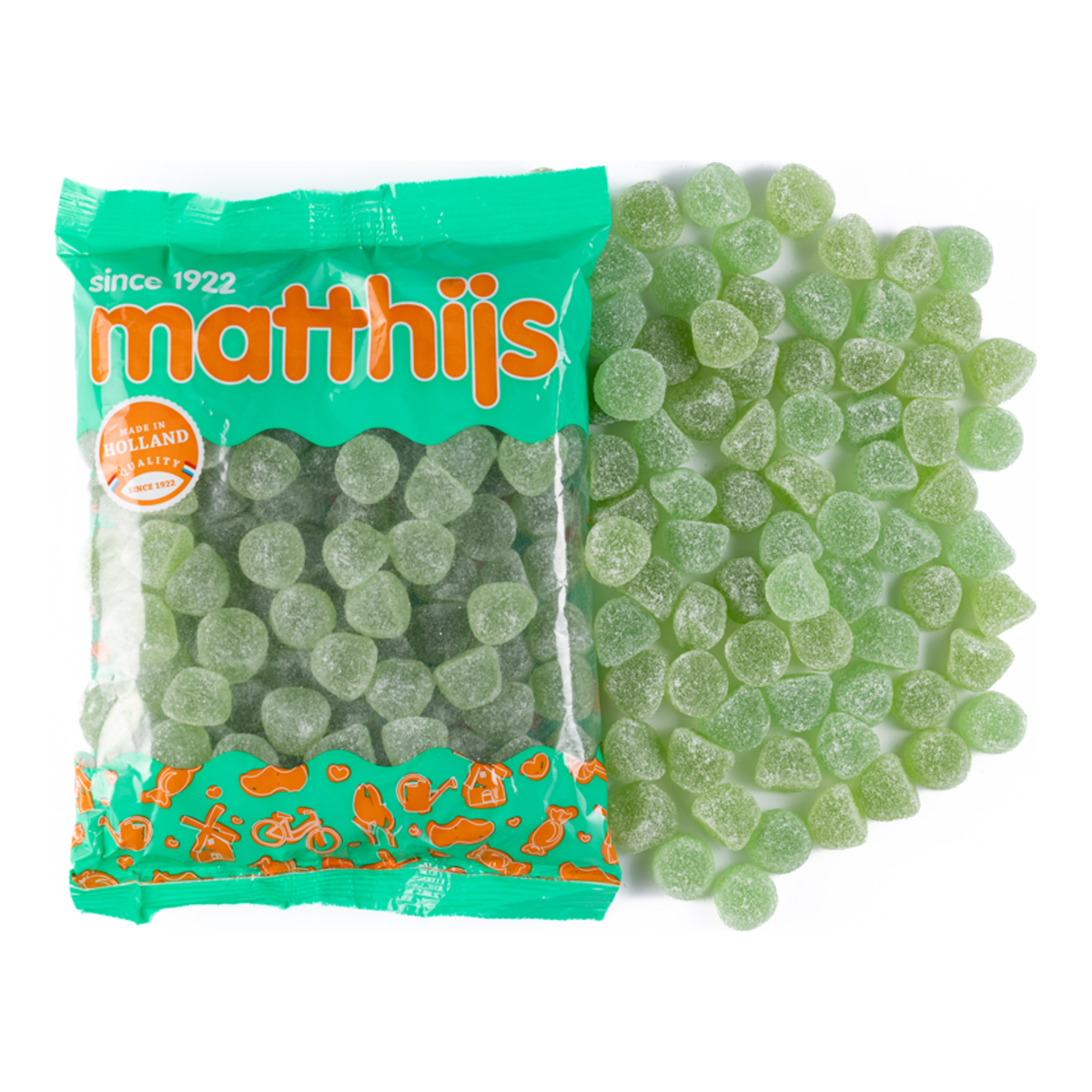 Matthijs menthol groentjes (20x400gr)
