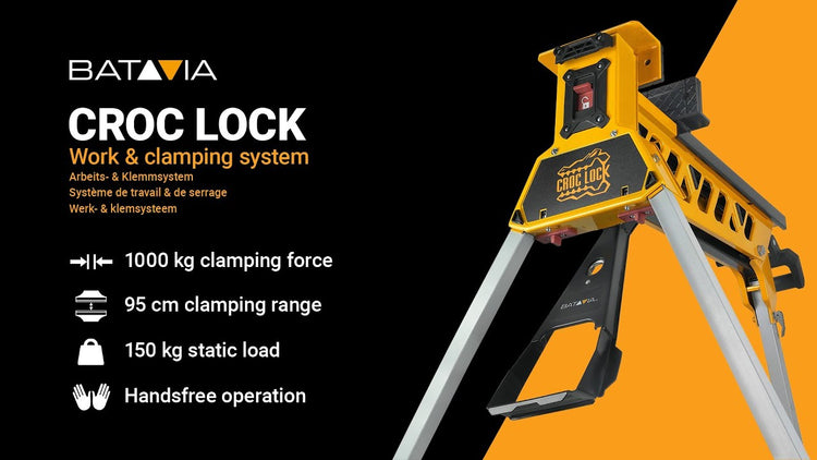 Batavia producten croclock werkbank en klemsysteem