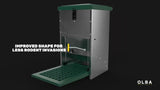 Olba producten automatische voerbak trapbak 20kg - afbeelding 2