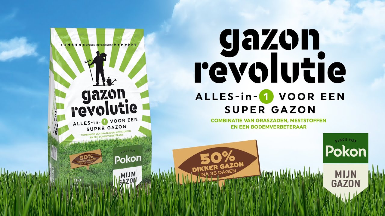 Pokon producten gazon revolutie 4kg voor 80m2