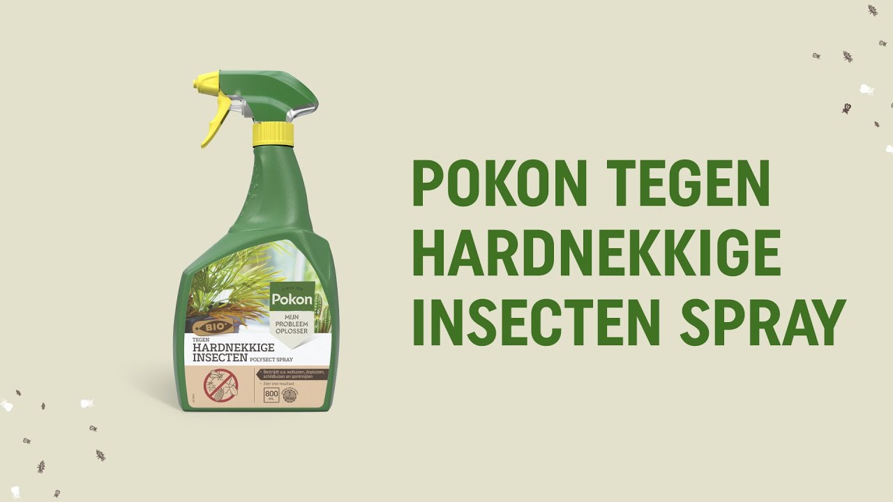 Pokon producten bio tegen hardnek insect spray 800ml polysect spray