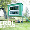 Abi producten mobilecoop kunststof kippenhok