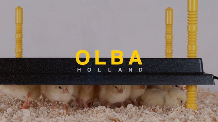 Olba producten warmteplaat voor kuikens 30x30cm 22watt