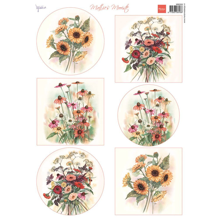 Marianne design • knipvel mattie's mooiste autumn bouquets