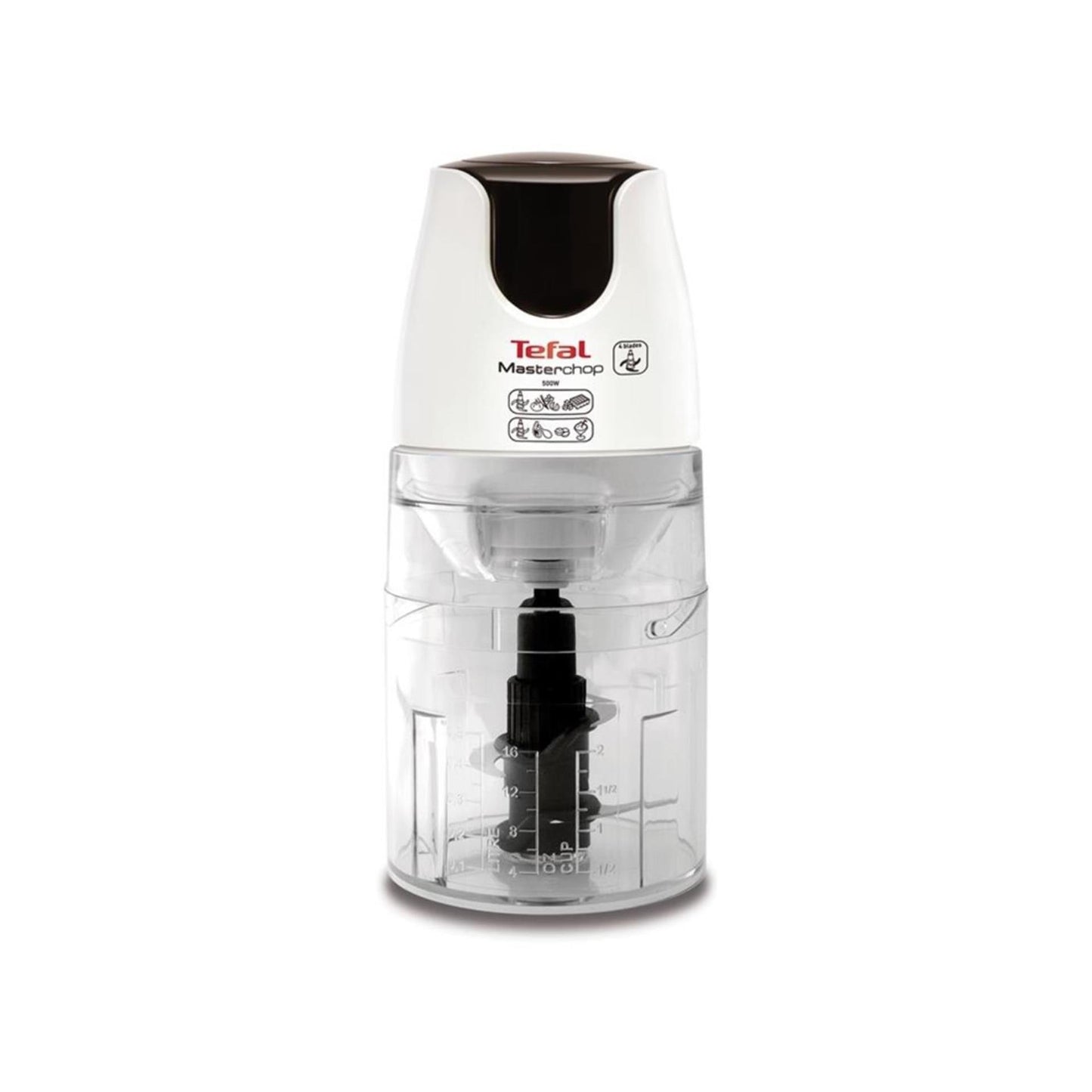 Tefal hak snij-apparaat masterchop 500w 500ml